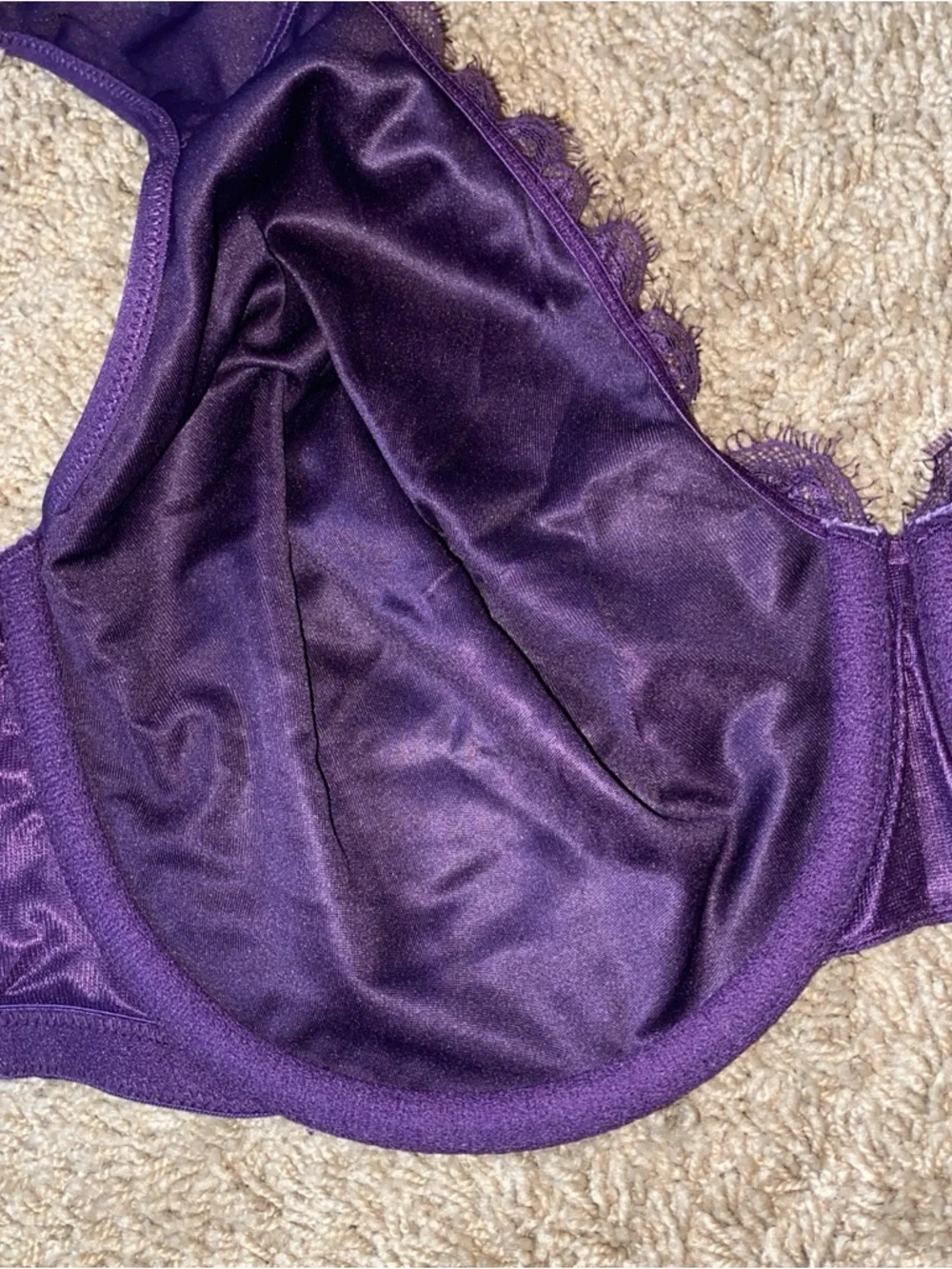 Cacique comfortable purple